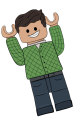 Do Góry Klockami Ludzik Lego